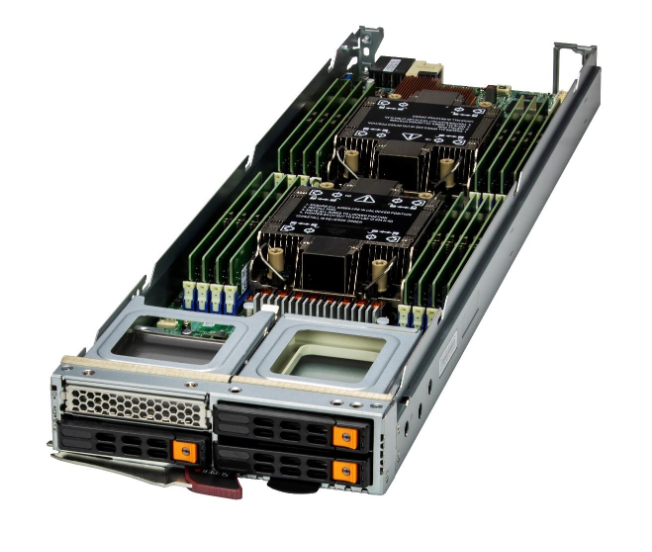 Monero Mining Compute Cluster – 20× Supermicro Dual Xeon Blade Nodes