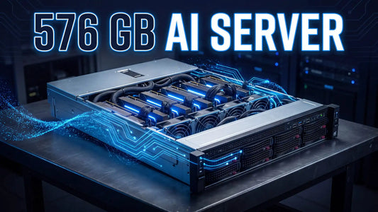 We Built a 576 GB AI Server That Runs GLM 5.2 in Your Own Building