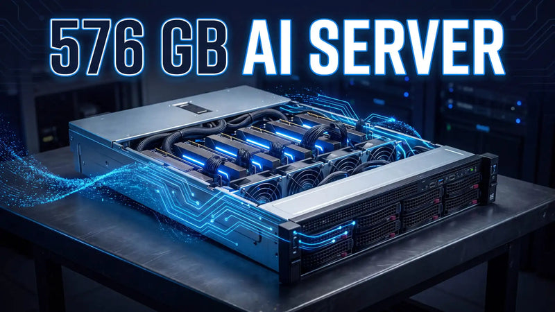 We Built a 576 GB AI Server That Runs GLM 5.2 in Your Own Building