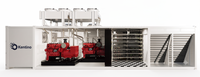 500kW Gas-Powered Hydro Cooling Container — 96 Slots