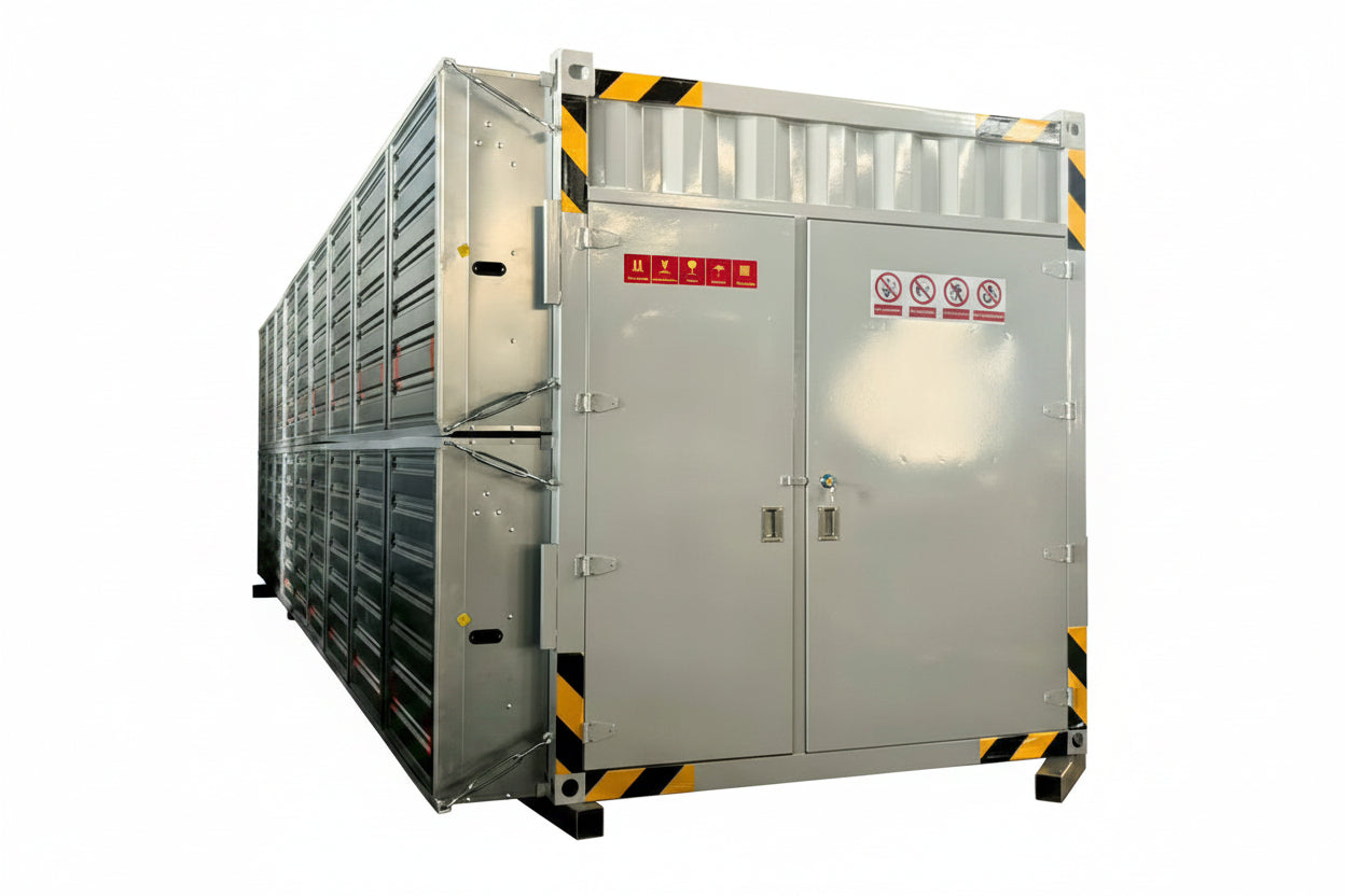 40 ft Vzduchem Chlazeného 1.2 MW Kontejner