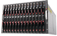 Monero-Mining-Rechnercluster – 20× Supermicro Dual Xeon Blade-Knoten