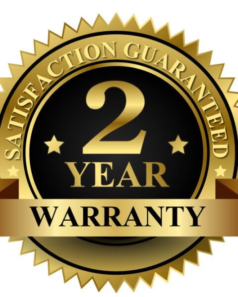 2 years warranty repair service