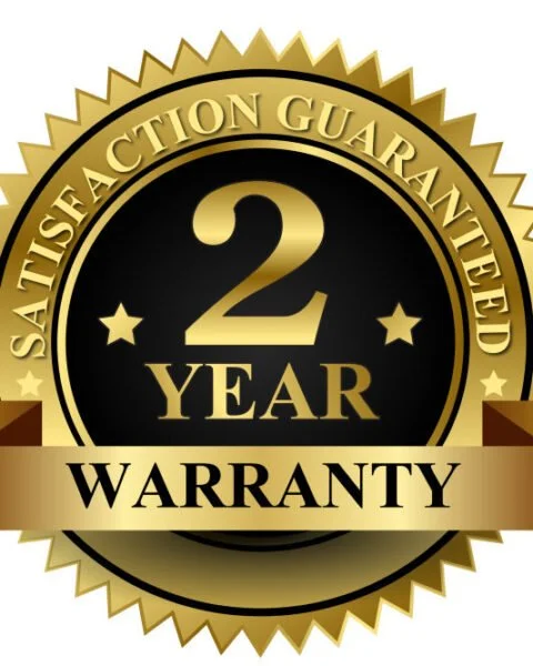 2 years warranty repair service